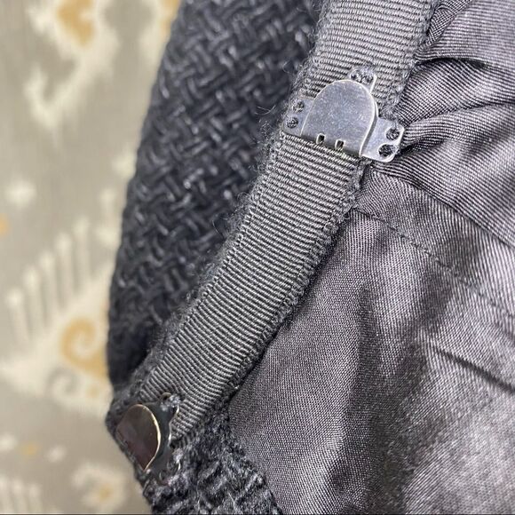 Ralph Lauren Vtg 07 Black Cashmere Blend Skirt - Picture 15 of 16